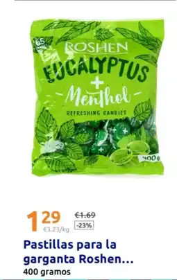 Action ROSHEN Pastillas para la garganta oferta