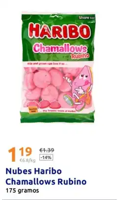 Action HARIBO Nubes Chamallows Rubino oferta