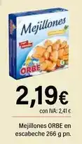 Cash Ifa Orbe - mejillones en escabeche oferta