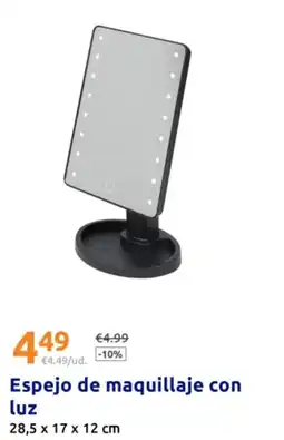 Action Espejo de maquillaje con luz oferta