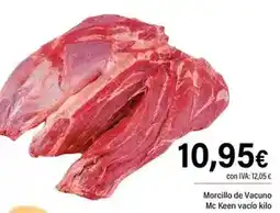 Cash Ifa Morcillo de vacuno mc keen vacío kilo oferta