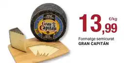 BonpreuEsclat Gran capitán - formatge semicurat oferta