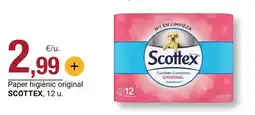 BonpreuEsclat Scottex - paper higienic original oferta