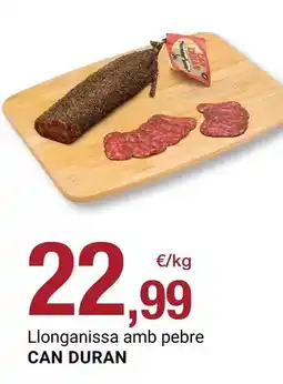 BonpreuEsclat Can duran - llonganissa amb pebre oferta