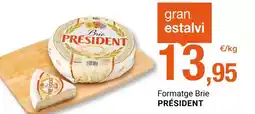 BonpreuEsclat Président - formatge brie oferta