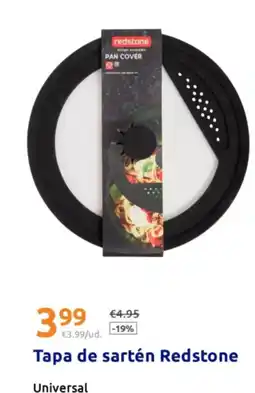 Action Tapa de sartén Redstone oferta