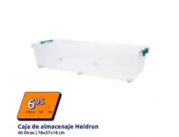 Action Caja de almacenaje Heidrun oferta