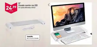 ALDI Nk Elevador Monitor Con Usb oferta