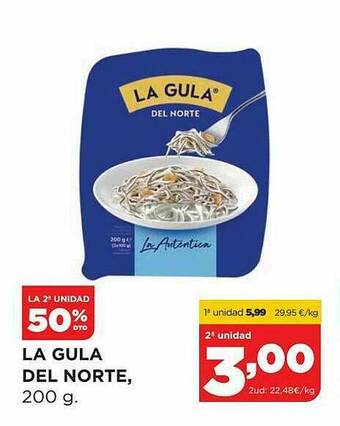 Alimerka La 2a Unidad 50% Dto La Gula Del Norte oferta