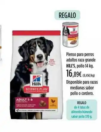 El Corte Inglés Pienso Para Perros Adultos Raza Grande Hill's oferta