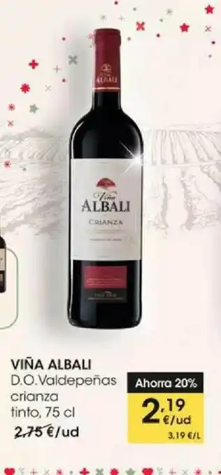 Eroski Viña Albali D.o. Valdepeñas Crianza Tinto oferta