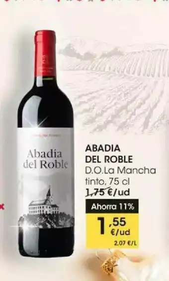 Eroski Abadia Del Roble D.o. La Mancha Tinto oferta