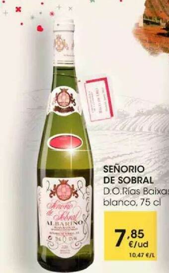Eroski Señorio De Sobral D.o. Rías Baixas Blanco oferta
