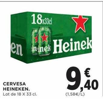 Hipercor Cervesa Heineken oferta