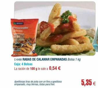 Abordo Rabas De Calamar Empanadas oferta