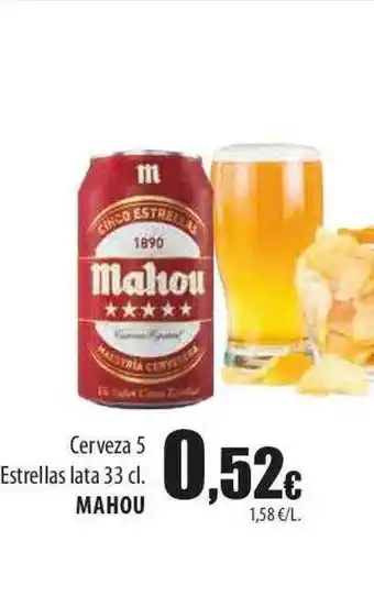 SPAR Lanzarote Cerveza Estrellas Mahou oferta