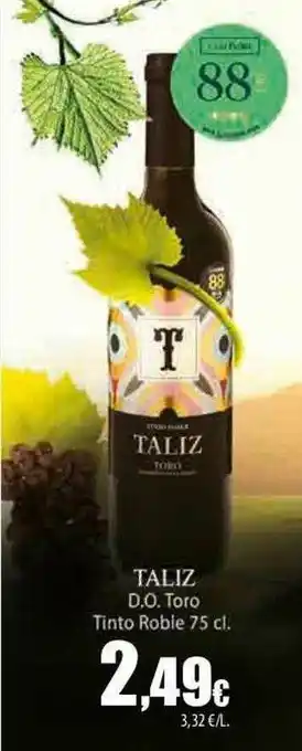 Taliz D.o. Toro Tinto Roble