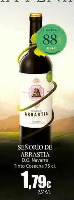 SPAR Lanzarote Señorío De Arrastia D.o. Navarra Tinto Cosecha oferta