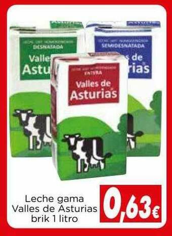 Proxi Leche Gama Valles De Asturias oferta