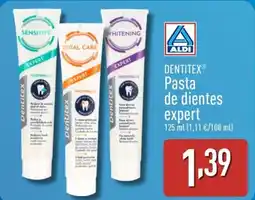 ALDI DENTITEX Pasta de dientes expert oferta