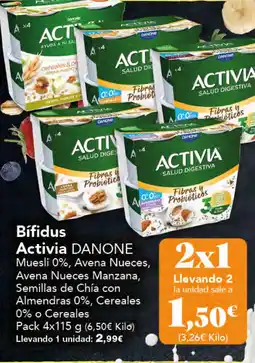 Gadis DANONE Bífidus Activia oferta