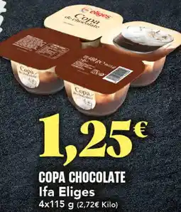 Gadis IFA ELIGES Copa chocolate oferta