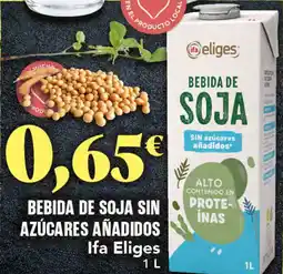 Gadis IFA ELIGES Bebida de soja sin azúcares añadidos oferta