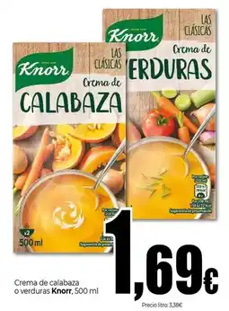 Unide Market Knorr - crema de calabaza o verduras oferta