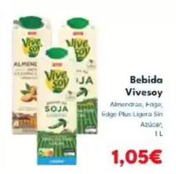 Cash Unide Vivesoy - bebida oferta