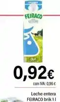 Cash Ifa Feiraco - leche entera oferta