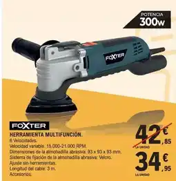 E.Leclerc Foxter - herramienta multifunción oferta