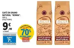 E.Leclerc Nestlé - cafe en grano natural bonka oferta