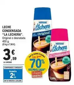 E.Leclerc La lechera - leche condensada oferta