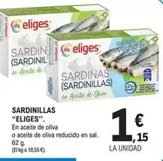E.Leclerc Eliges - sardinillas oferta