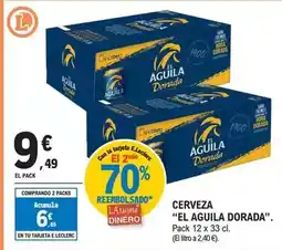 E.Leclerc Aguila dorada - cerveza oferta