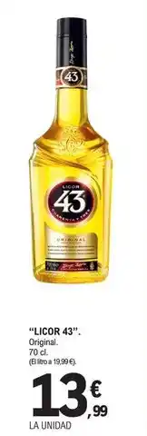 E.Leclerc Licor 43 - original oferta