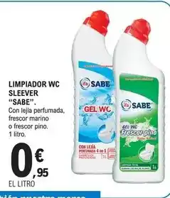E.Leclerc Sabe - limpiador wc sleever oferta