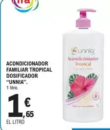 E.Leclerc Ifa unnia - acondicionador familiar tropical dosificador oferta