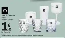 E.Leclerc M - vasos y copas oferta