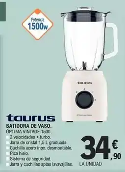 E.Leclerc Taurus - batidora de vaso oferta