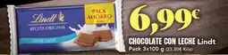 Gadis LINDT Chocolate con leche oferta