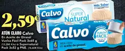 Gadis CALVO Atún claro oferta