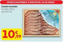 Alcampo Gamba terciada oferta