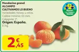 Alcampo Alcampo - mandarina granel oferta