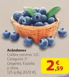 Alcampo España - arandanos oferta