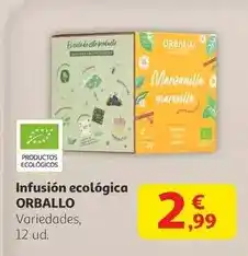 Alcampo Orballo - infusion ecologica oferta
