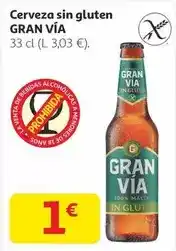 Alcampo Sony - cerveza sin gluten oferta
