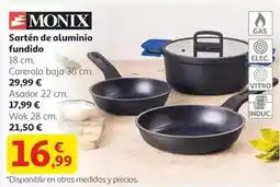 Alcampo Monix - sarten de aluminio fundido oferta