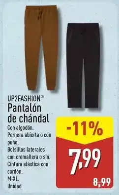 ALDI Up2fashion - pantalon de chandal oferta