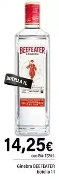 Cash Ifa Beefeater - ginebra oferta